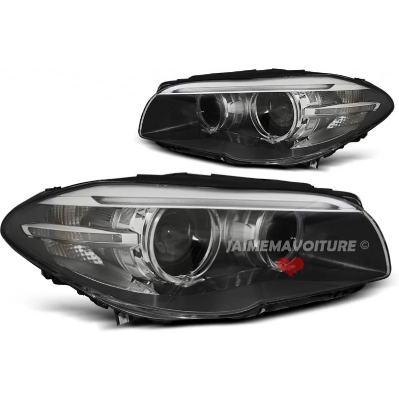 Scheinwerfer Angel eyes BMW Xenon Serie 5 F10 F11 Scheinwerfer Angel eyes BMW Xenon Serie 5 F10 F11
