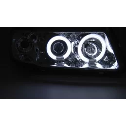 Phares avants angel eyes CCFL Audi A3 tuning