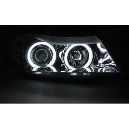 Angel eyes CCFL BMW 3 faros de serie