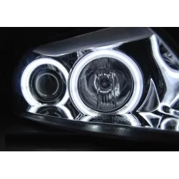 Angel eyes CCFL BMW 3 faros de serie