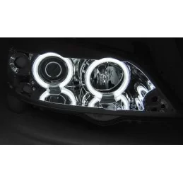 Front headlights angel eyes CCFL Opel Astra G