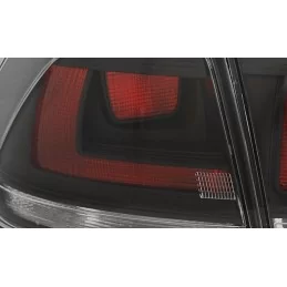 Parte posterior luces VW Golf 7 negro