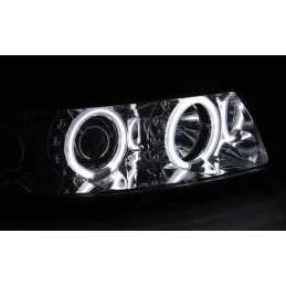 Front headlights angel eyes CCFL Seat Toledo Leon tuning