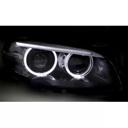 Front headlights angel eyes BMW xenon series 5 F10 F11