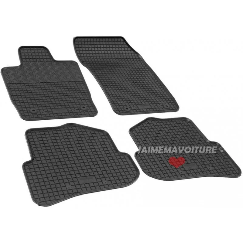 Tapis caoutchouc Audi A1 8X 10-