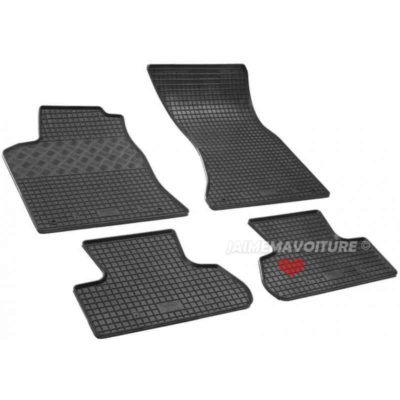 Audi Q5 8R rubber carpet 5 doors 5 places 08 -.