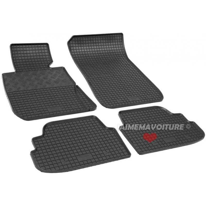 Alfombra de goma BMW serie 1 Hatchback E81 3 puertas / 2 taza E82 puertas 07-13