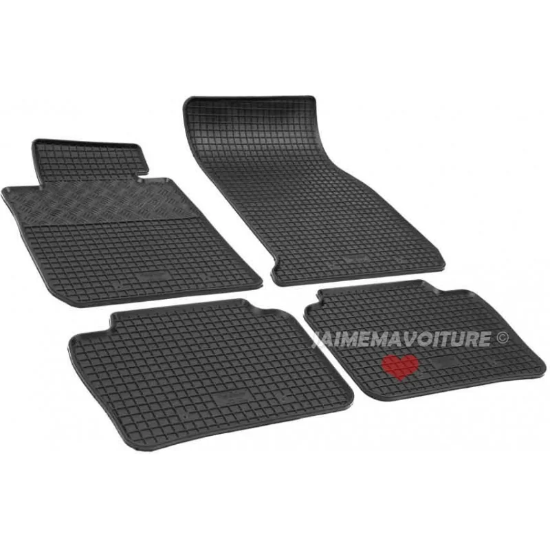 Tappetini in gomma BMW Serie 3 Berlina F30 4 porte / Touring/Combi F31 5 porte 12- ..