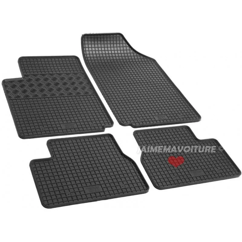 Tapis caoutchouc Citroen C2 JM 03-09