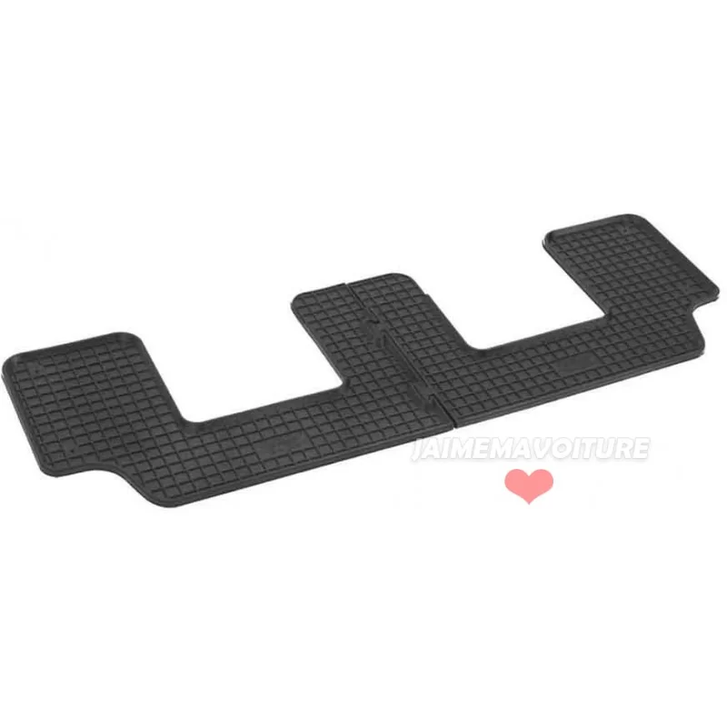 Tapis caoutchouc Citroen C4 Picasso II troisième rangée 13-