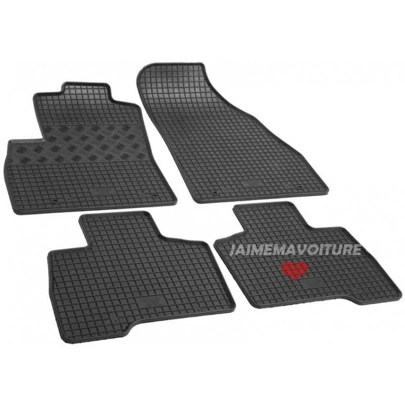 Tapis caoutchouc Citroen Nemo AA 5 places 07- Tapis caoutchouc Citroen Nemo AA 5 places 07-
