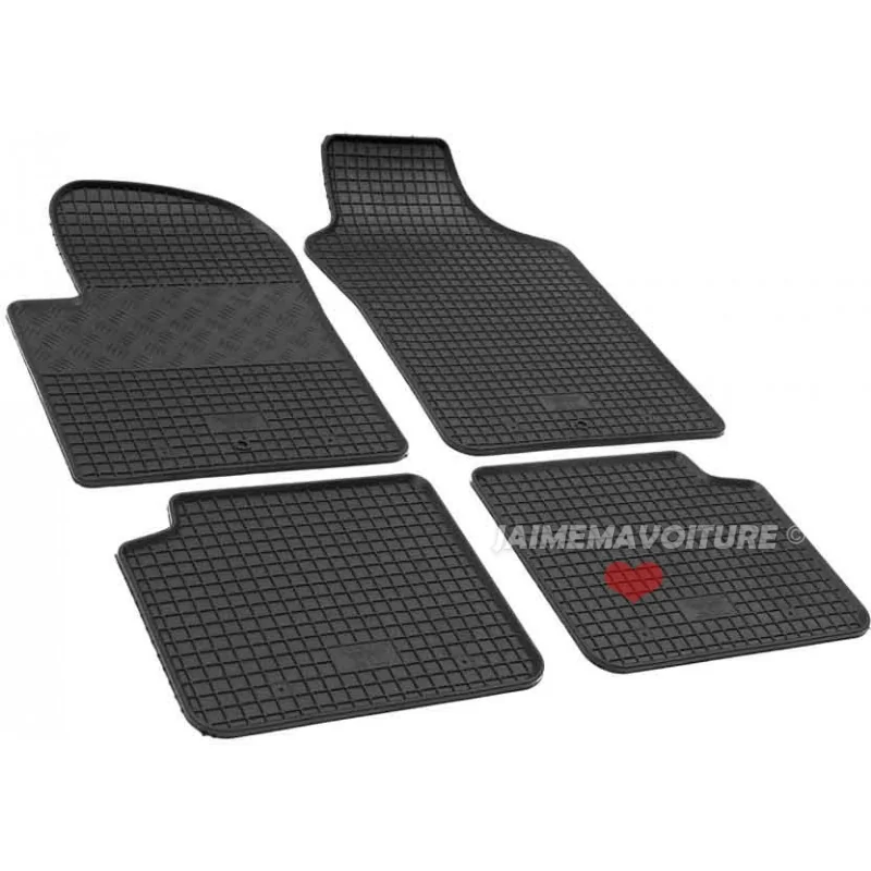 Tapis caoutchouc Fiat 500 Type 312 07-