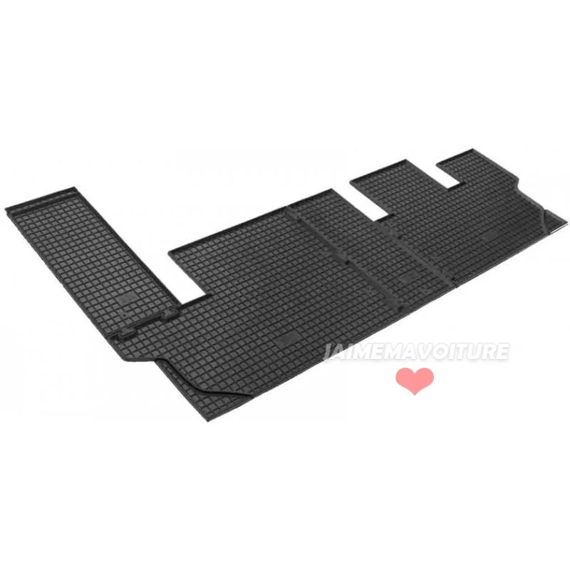 Fiat Scudo II Type 220 third row 07 - rubber mats