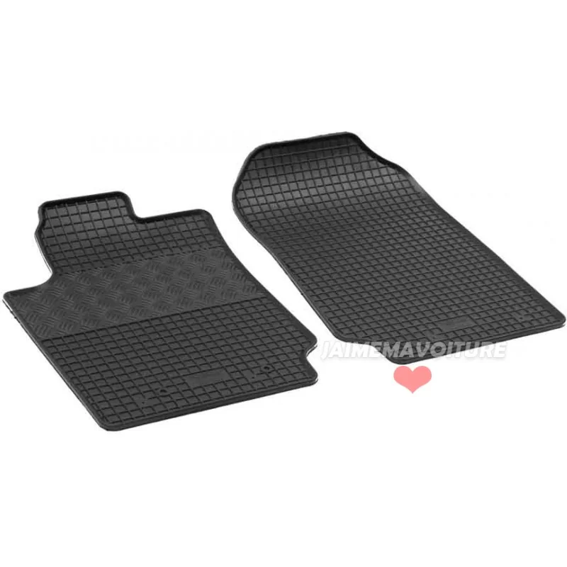 Tapis caoutchouc Ford Ranger III T6 Single Cab 2 places 11-