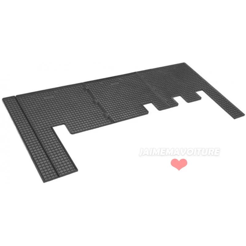 Tapis caoutchouc Ford Tourneo Custom troisième rangée 12-