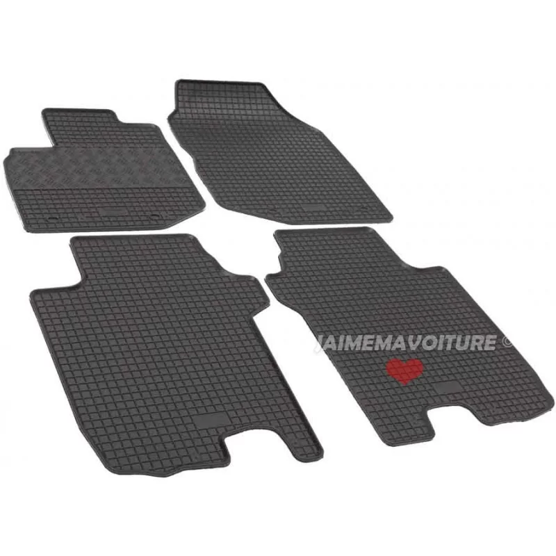 Honda Jazz II GE 07-13 gummimattor