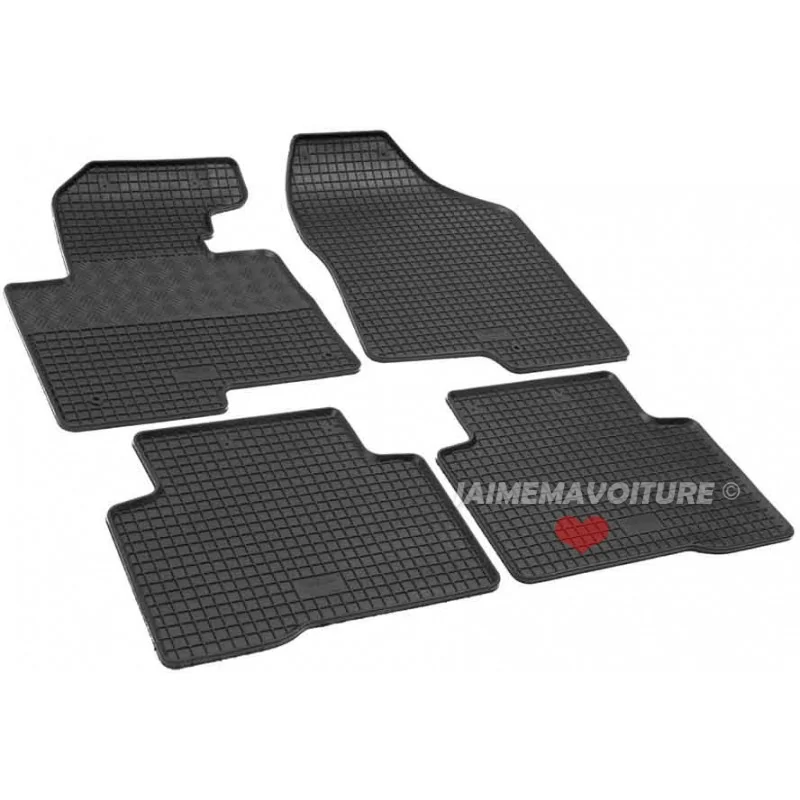 Tapis caoutchouc Hyundai Santa Fe III DM 13-