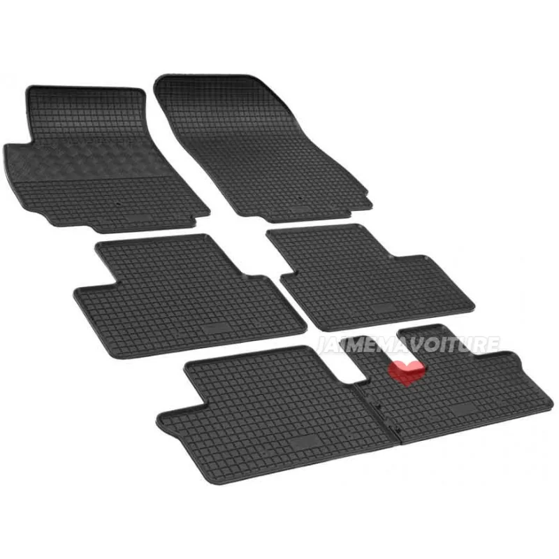 Tapis caoutchouc Chevrolet Orlando J309 7 places 10- Tapis caoutchouc Chevrolet Orlando J309 7 places 10-