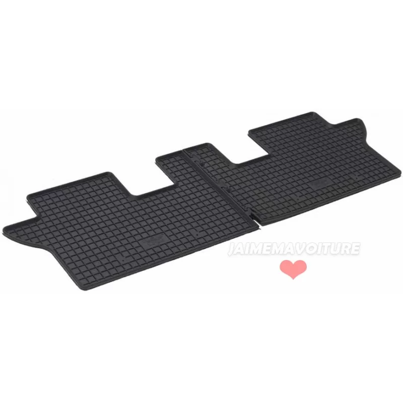 Kia Sorento III UM third row 14 - rubber mats