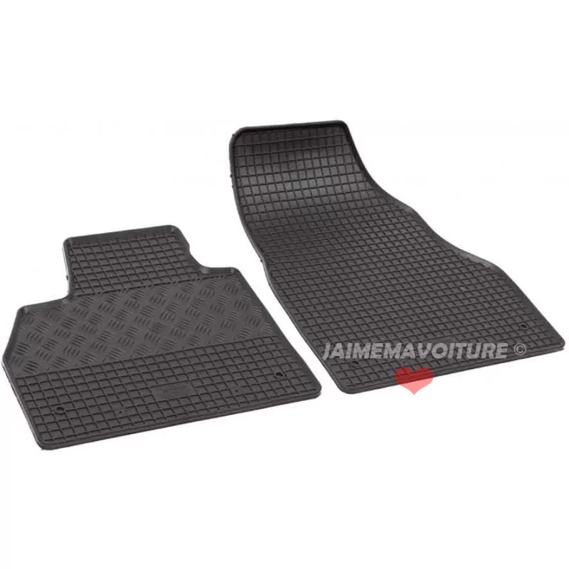 Tapis caoutchouc Mercedes-Benz Citan W415 2 places 12-