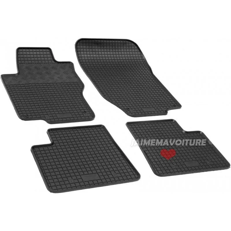 Mercedes - Benz GL rubber carpets X 164 06-12 Mercedes - Benz GL rubber carpets X 164 06-12