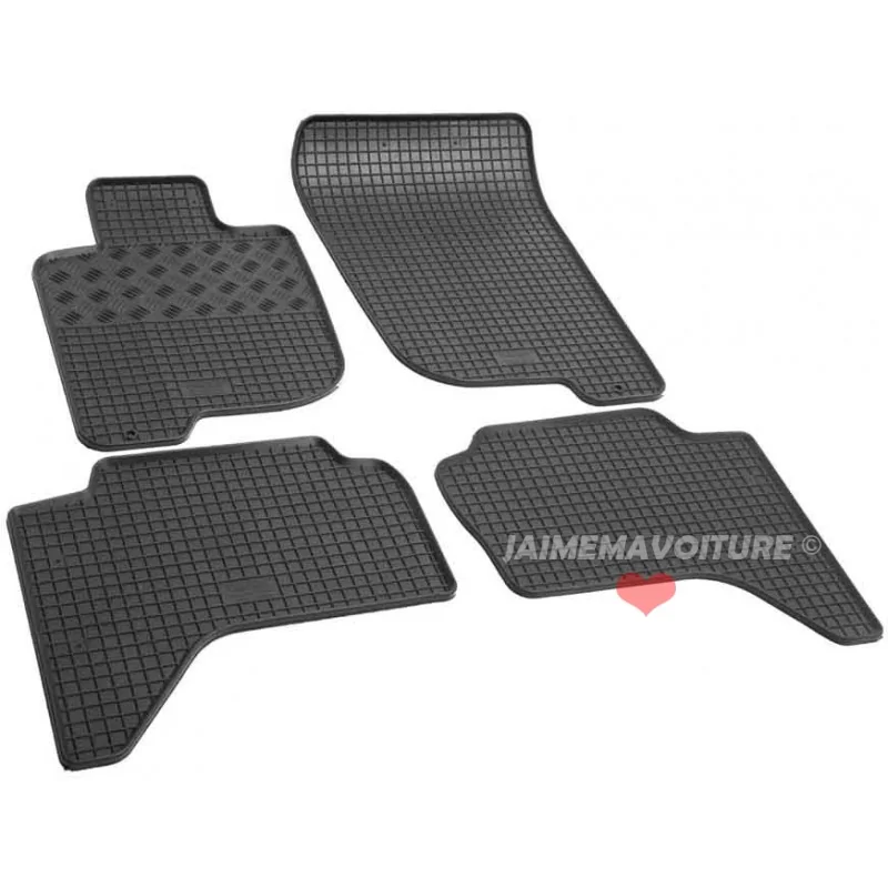 Tapis caoutchouc Mitsubishi L200 IV KA/KB 06- Tapis caoutchouc Mitsubishi L200 IV KA/KB 06-