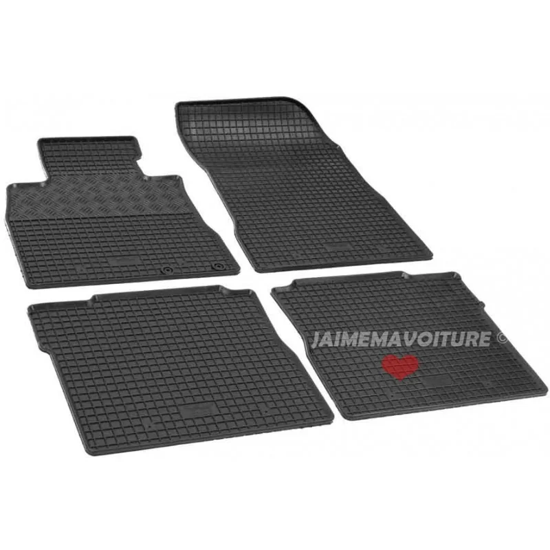 Alfombra Nissan Nota II E12 12 goma-.