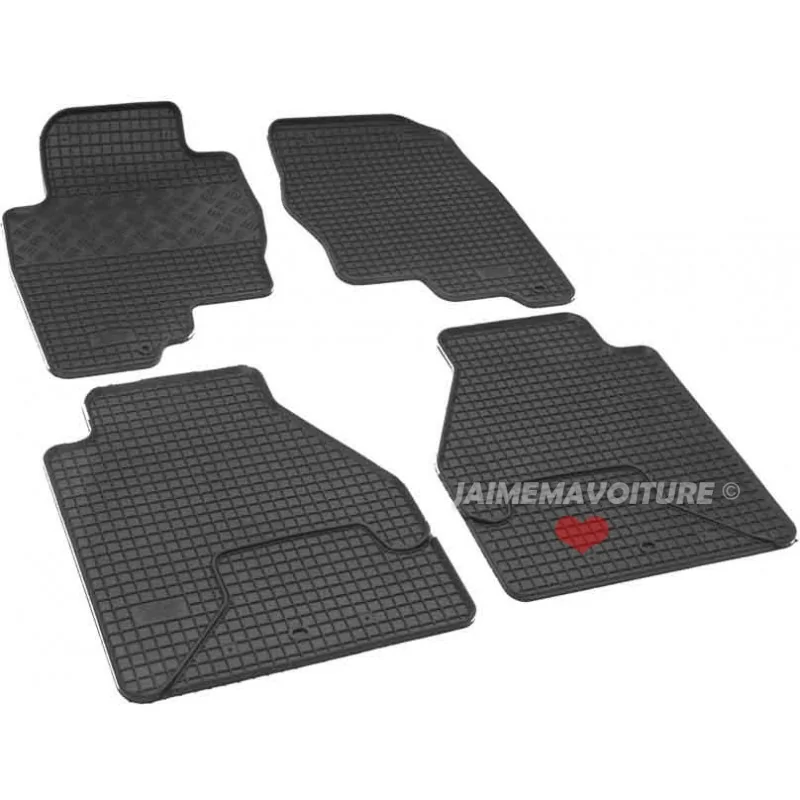 Alfombra Nissan Pathfinder R51 04-10 III goma