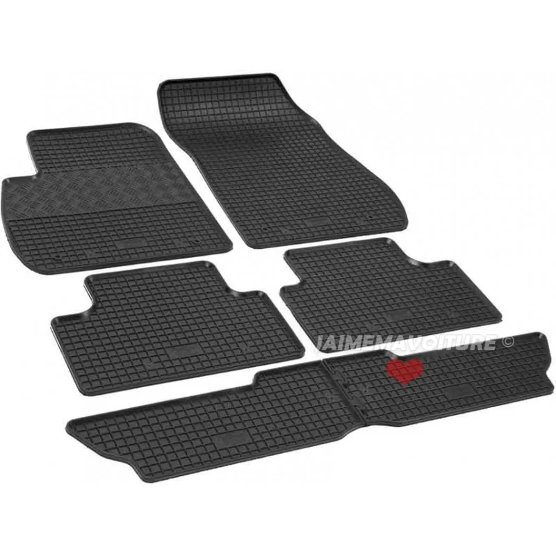 Tapis caoutchouc Opel Zafira C P12 7 places 11-