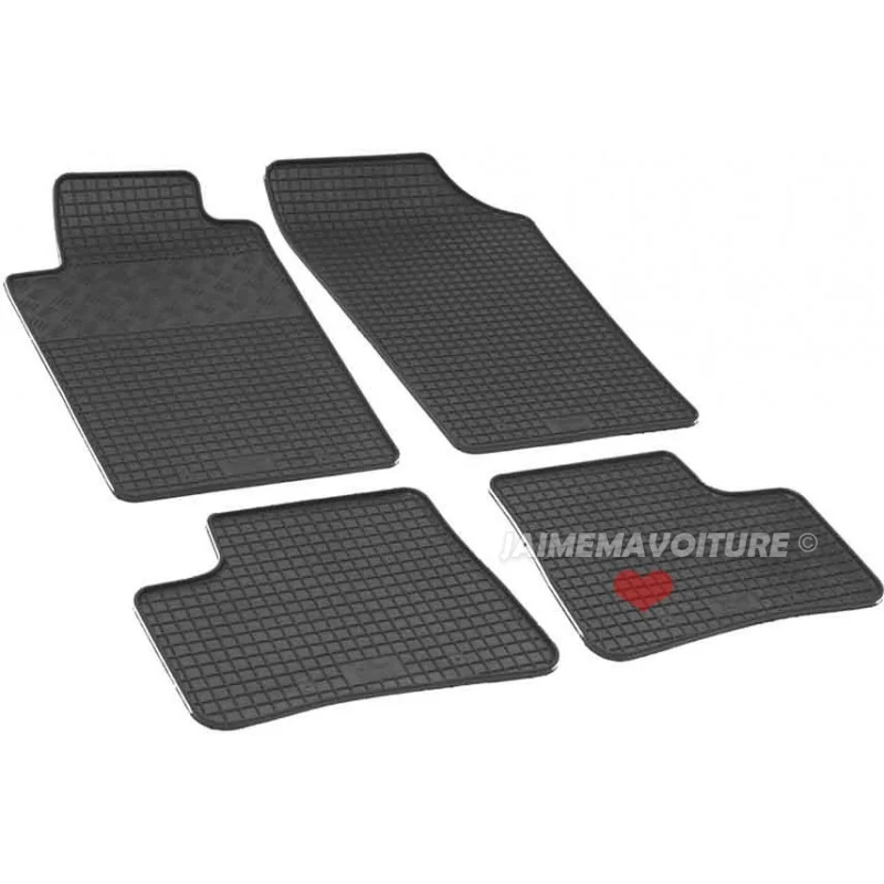 Teppich-Kautschuk Peugeot 206 / 206 CC 98-12 Teppich-Kautschuk Peugeot 206 / 206 CC 98-12