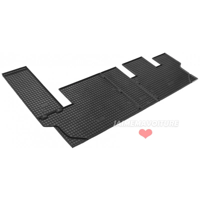 Peugeot Expert II third row 07 - rubber mats