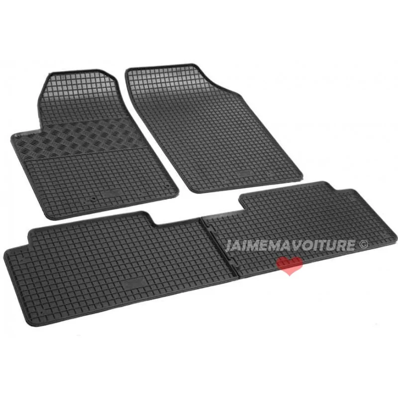 Tapis caoutchouc Peugeot Partner I 5 places 96-08