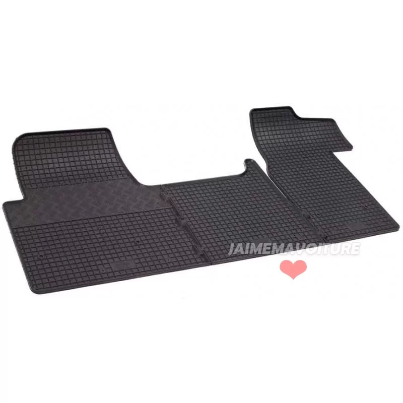 Tapis caoutchouc Renault Master III 3 places 10-