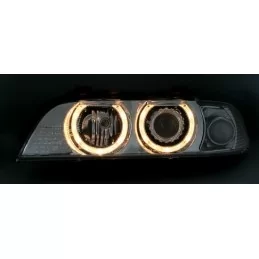 Front lights BMW series 5 E39 angel eyes