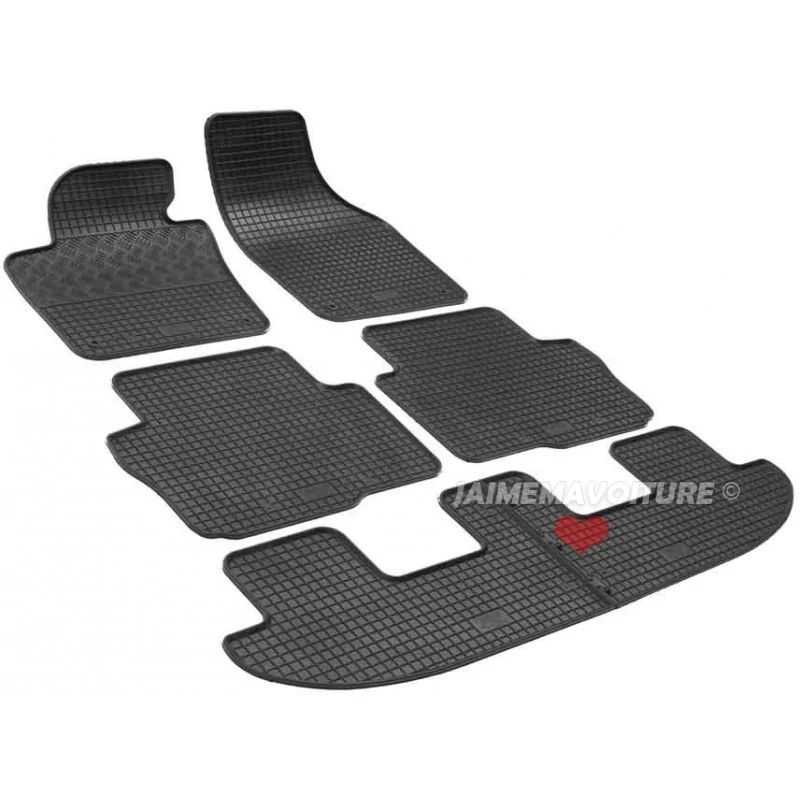 Tapis caoutchouc Seat Alhambra II 7N 7 places 10-