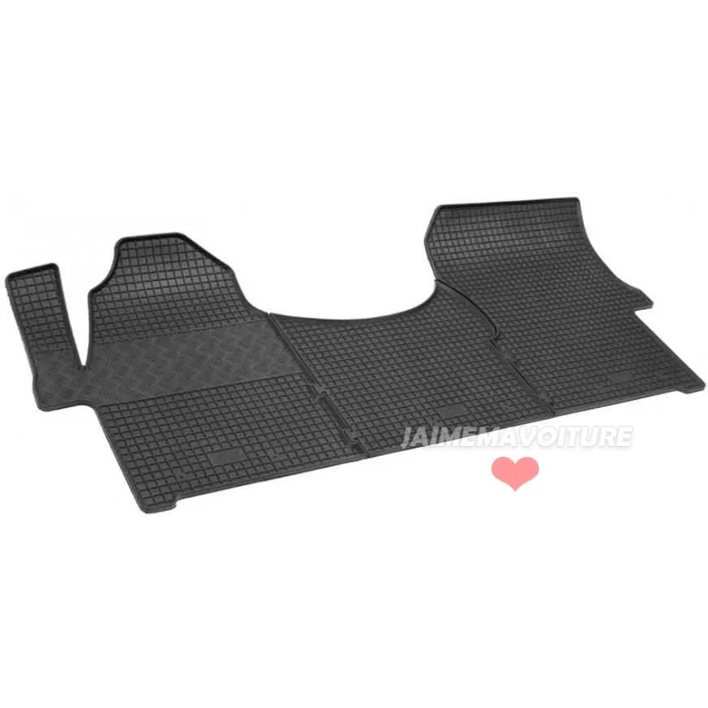 Tapis en caoutchouc adaptés pour Mercedes Sprinter & Volkswagen Crafter (2  pièces)