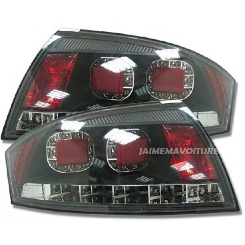 Luces traseras Led rojo Audi TT negro