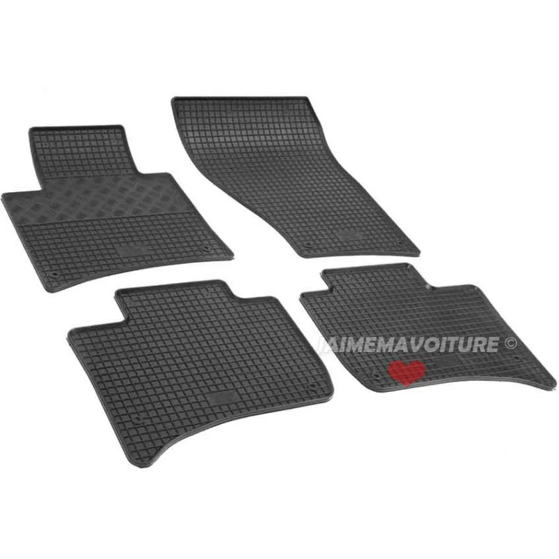 Alfombra de goma de Volkswagen Touareg II 7P 5-10