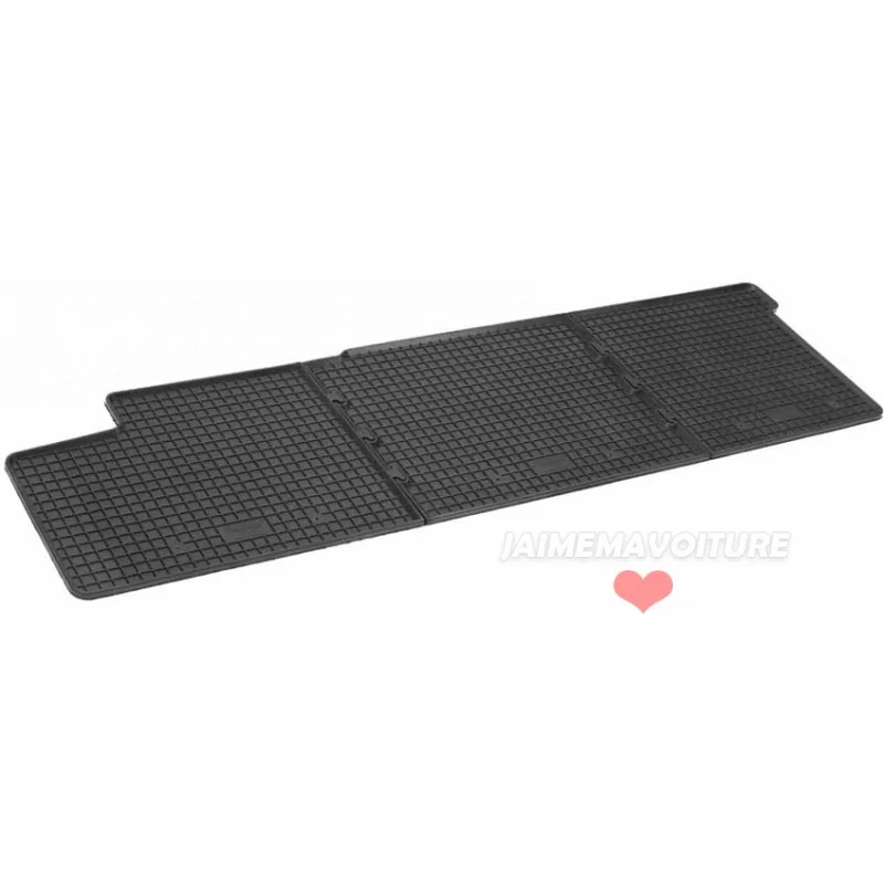 Tapis caoutchouc Volkswagen Transporter T5 place arrière 03-14 Tapis caoutchouc Volkswagen Transporter T5 place arrière 03-14