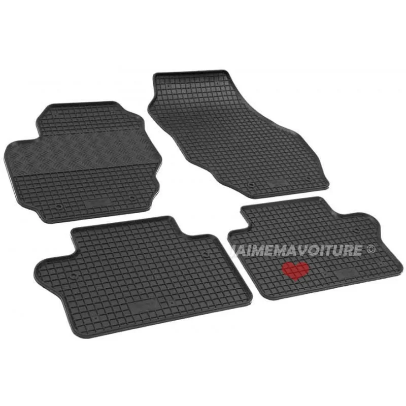 Gummimattor Volvo V70 III BW Facelift 11-