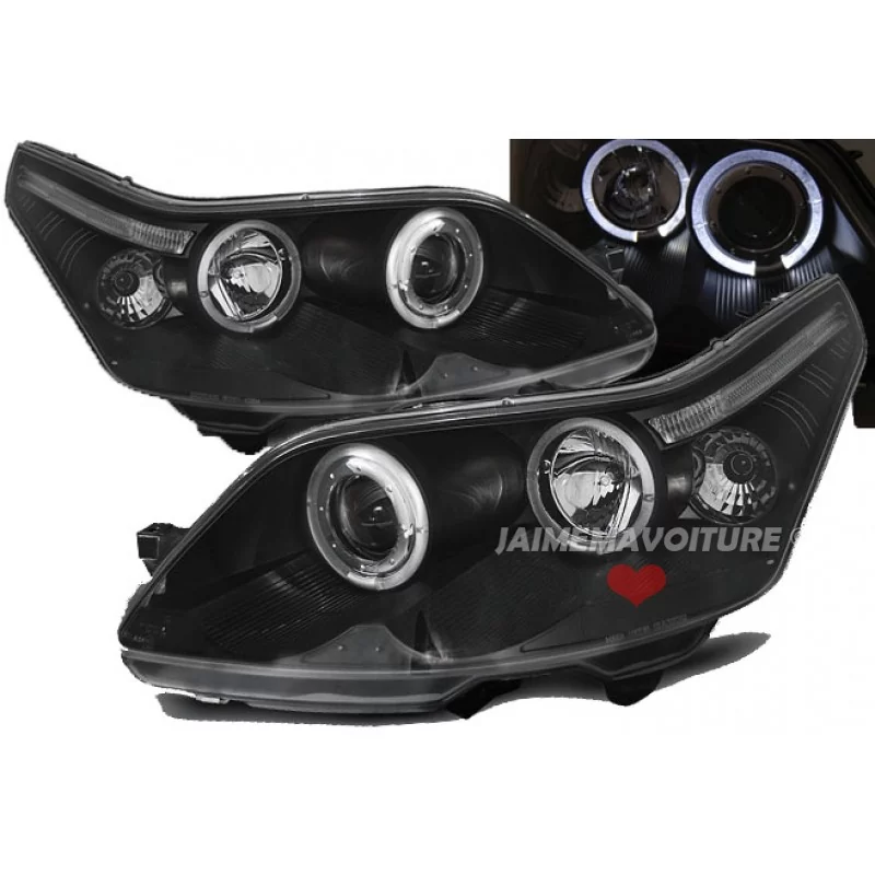 Headlights fronts tuning look xenon Citroën C4 Headlights fronts tuning look xenon Citroën C4