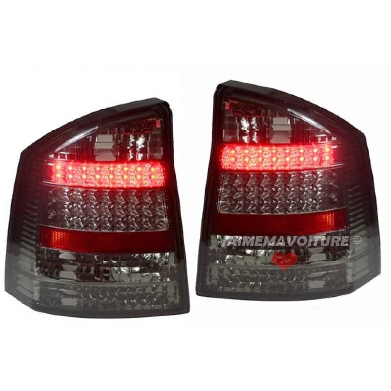 Rear lights with LED Opel Vectra C Smoked