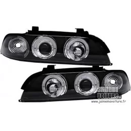 Angel eyes koplampen BMW 5 Serie E39 Sonar zwart