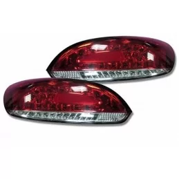 Feux arrières Led Scirocco Rouge Blanc 