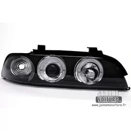 Angel eyes koplampen BMW 5 Serie E39 Sonar zwart