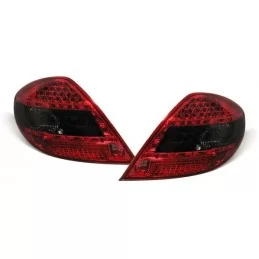 Pair of lights rear leds Mercedes SLK R171 red white