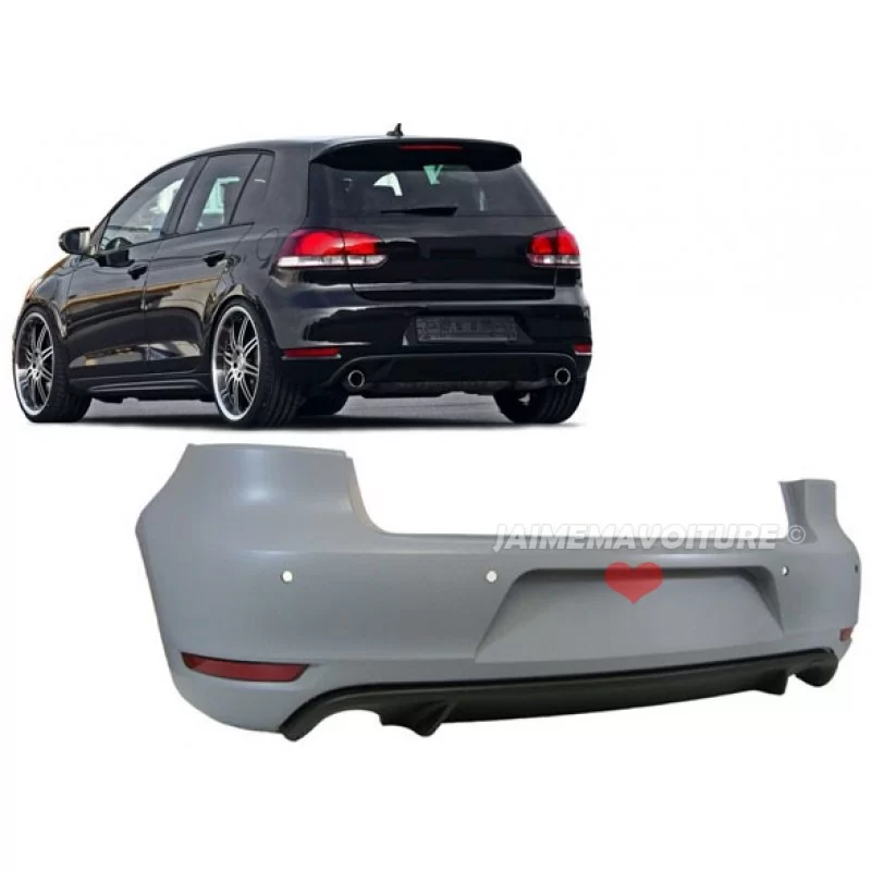 Pare-chocs arrière Golf 6 GTi Pare-chocs arrière Golf 6 GTi