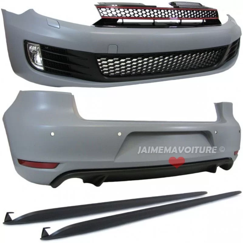 Kit carrosserie Golf 6 GTi pare choc gti