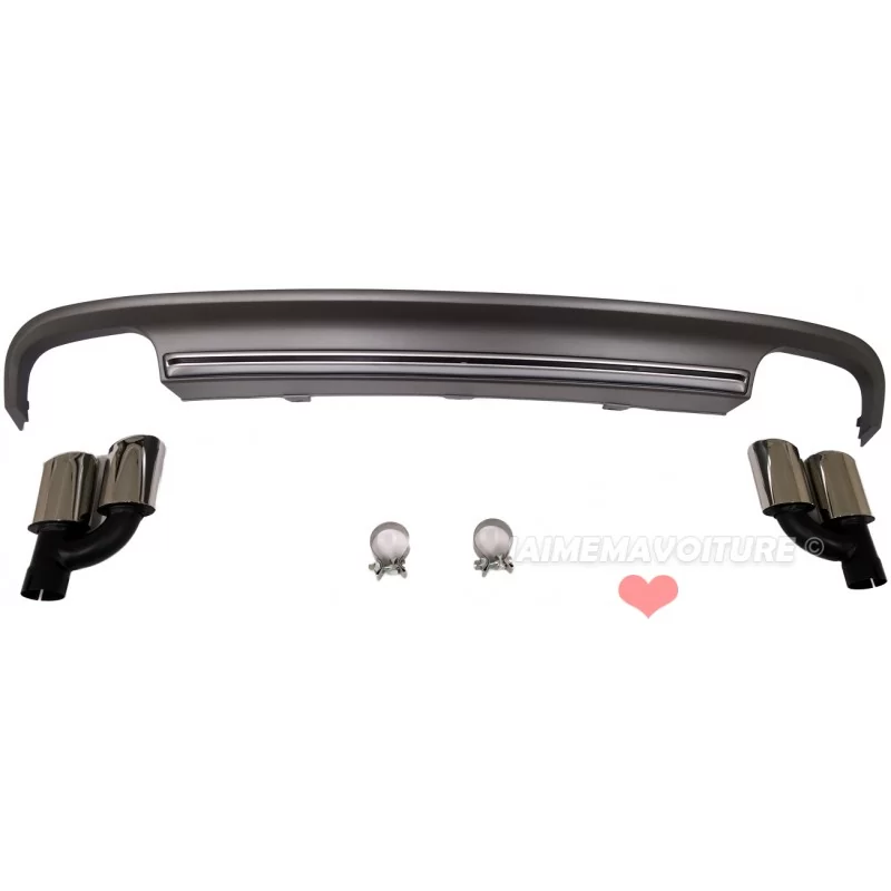 Spoiler, diffusor och avgasrörssats AUDI S7 2010-2014