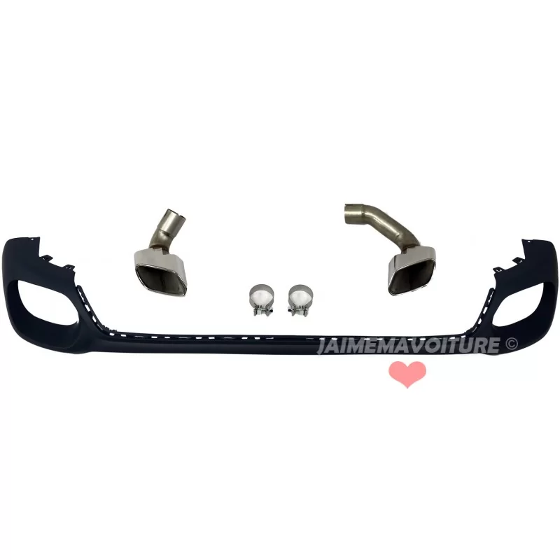 Kit diffuseur spoiler et embouts d'échappement BMW X6 F16 Kit diffuseur spoiler et embouts d'échappement BMW X6 F16